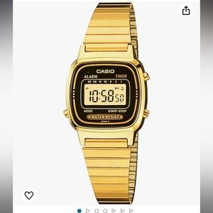 Casio gold colour women’s watch